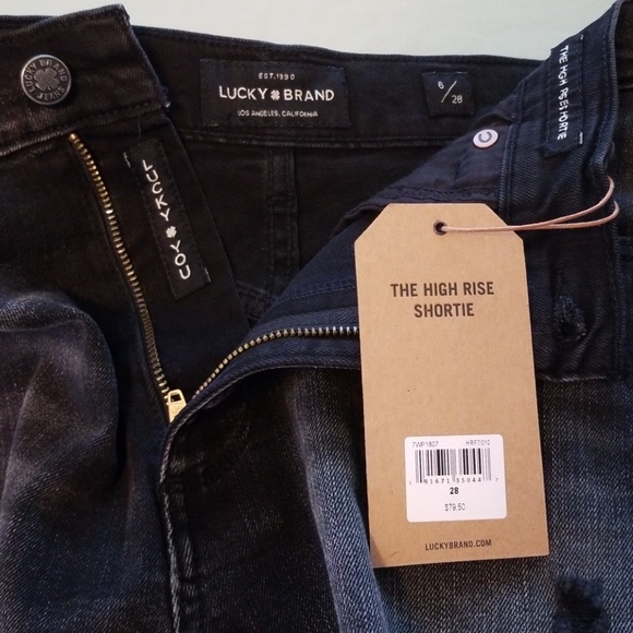 Lucky Brand High Rise Shortie Size 28 - Picture 5 of 5